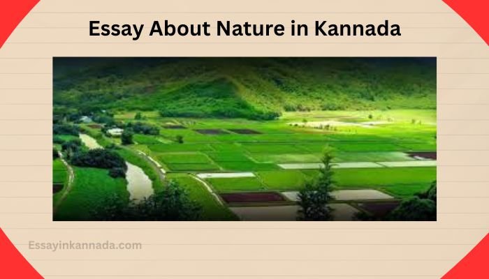 ಪ್ರಕೃತಿಯ ಬಗ್ಗೆ ಪ್ರಬಂಧ Essay About Nature in Kannada