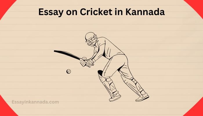 ಕ್ರಿಕೆಟ್ ಮೇಲೆ ಪ್ರಬಂಧ Essay on Cricket in Kannada